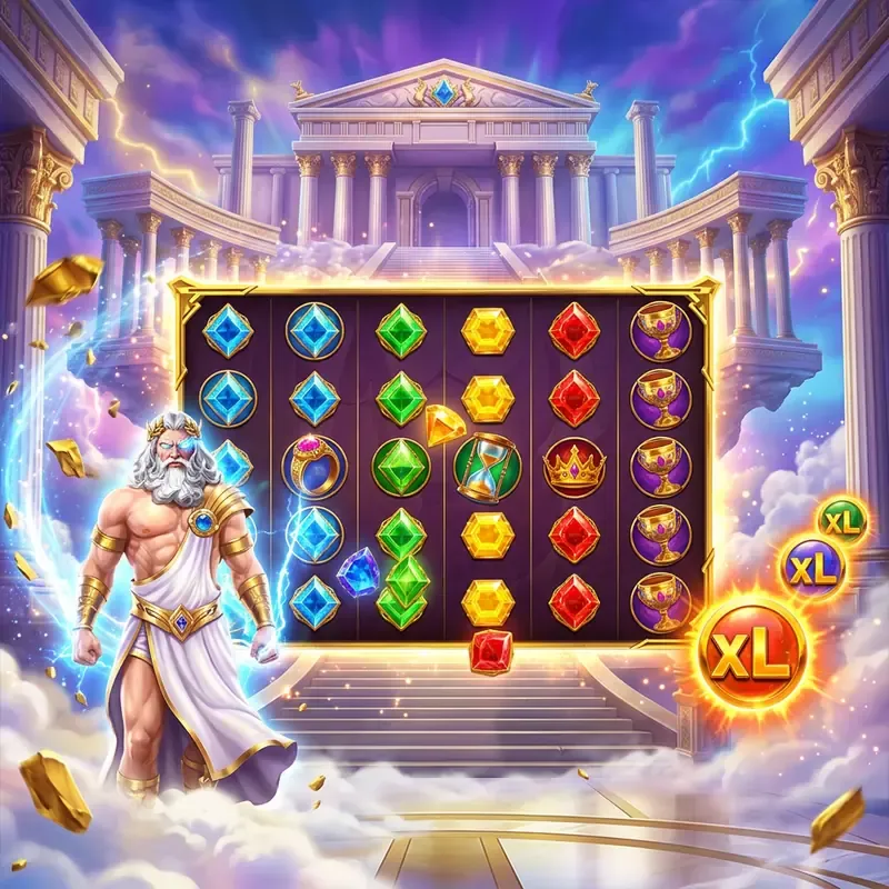Gates of Olympus demo, slot jellemzők