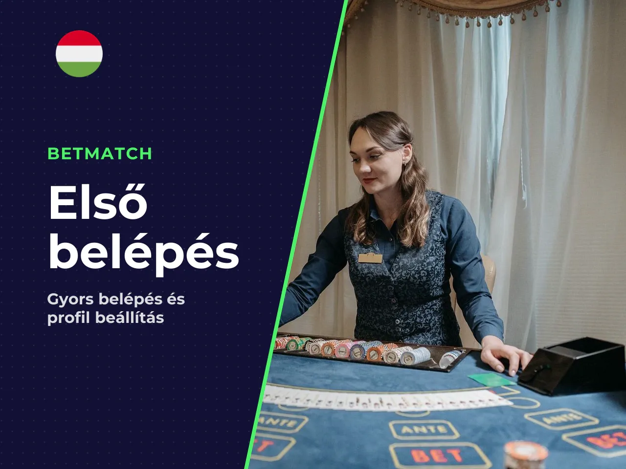 Első bejelentkezés és profil testreszabása. Az