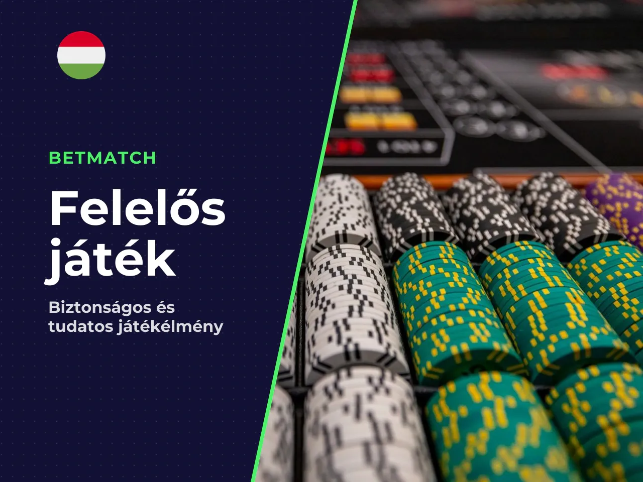 Felelős játék eszközei. A Betmatch a