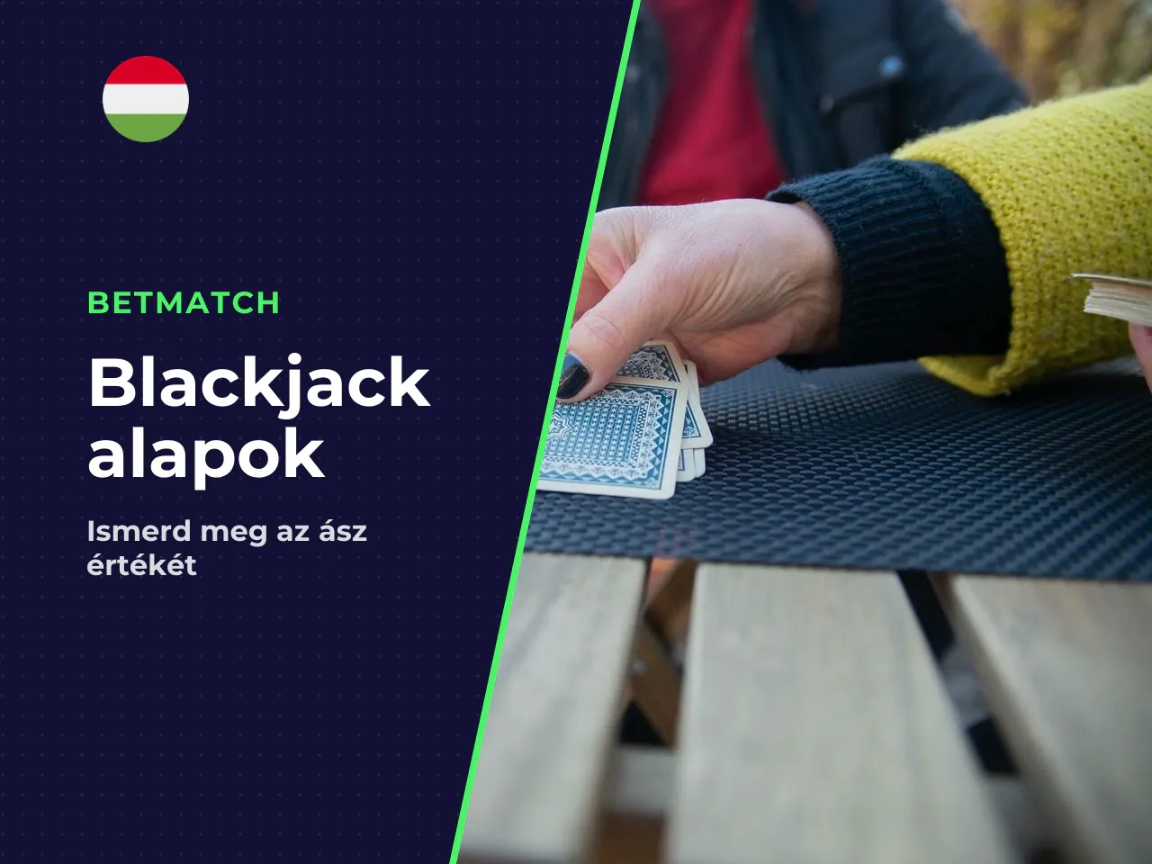 Az ász kettős értéke a blackjack