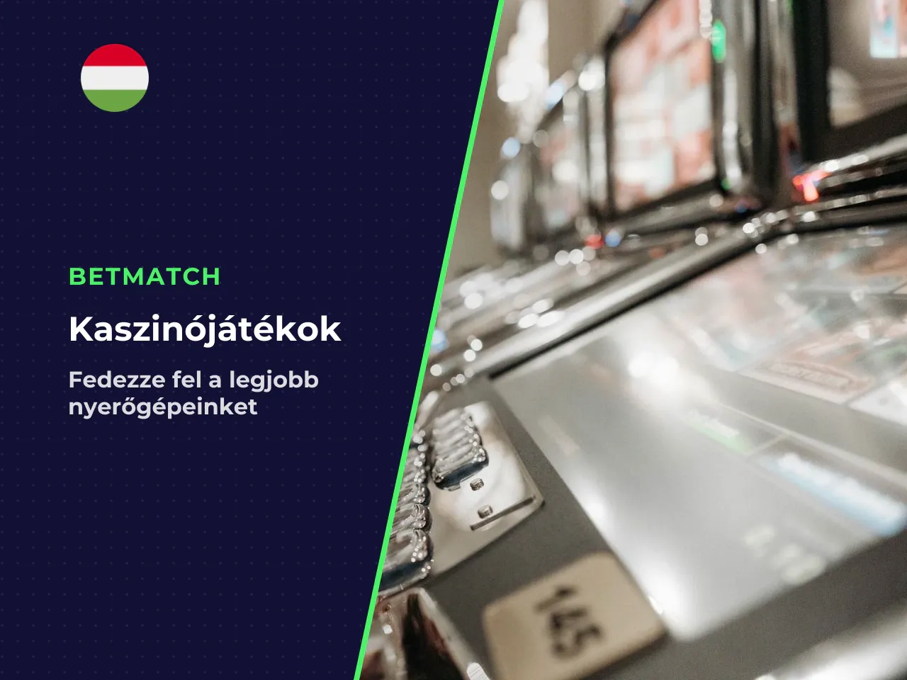 Nyerőgépek és fő kaszinó kategóriák. A