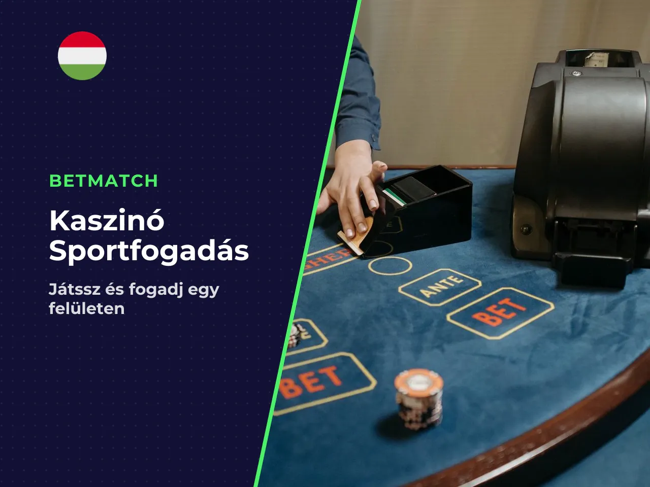 Kaszinó és sportfogadás egy oldalon. A