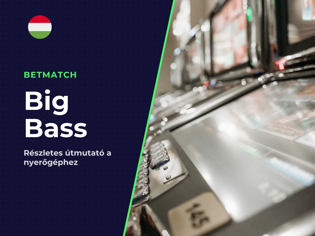 Téma, szolgáltató és nyerőgép-formátum. A Big