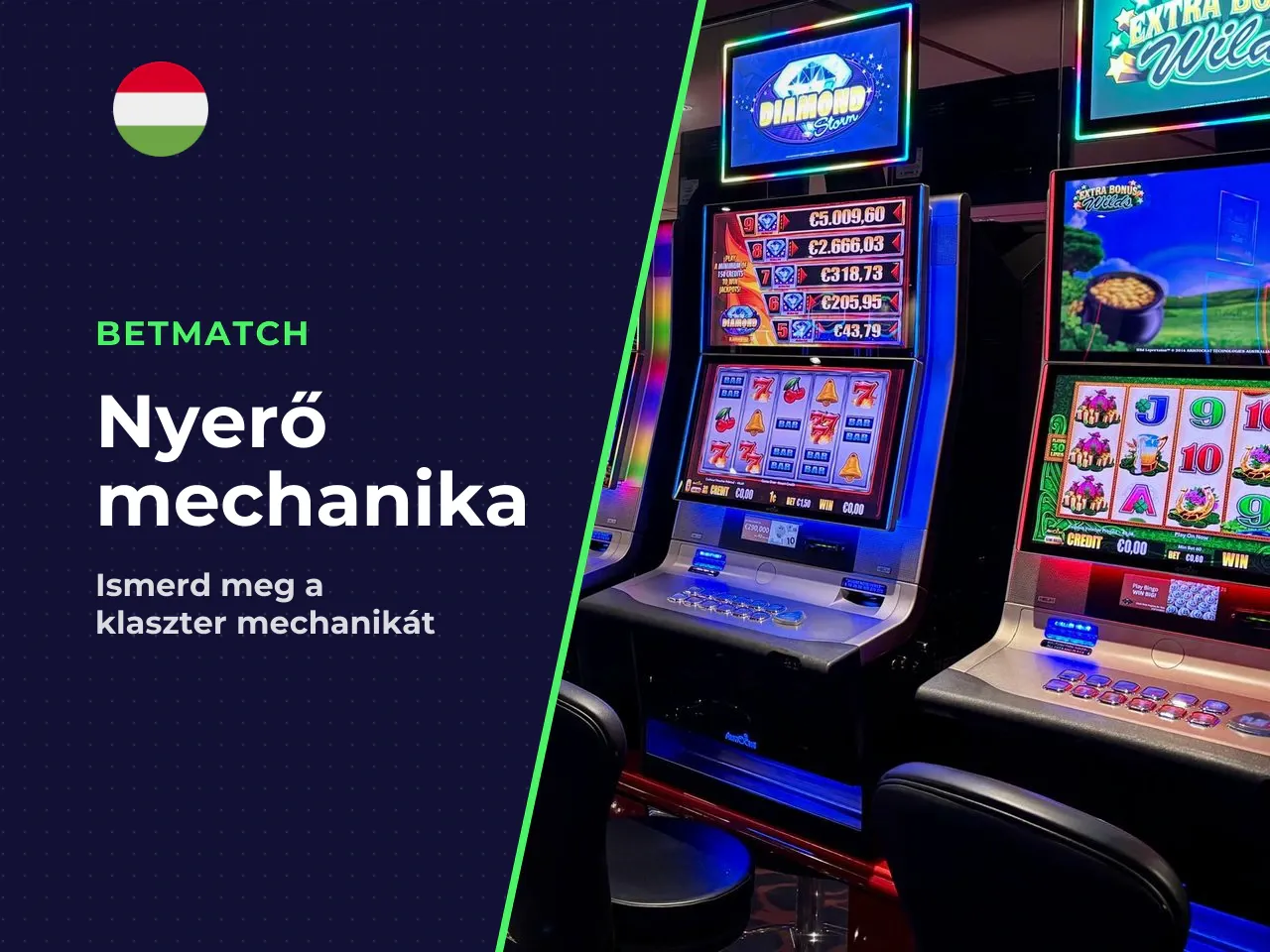 Cluster pays, tumble-ok és nyerő kombinációk